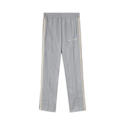 Palm Angels Lurex Track Pants Silver/Off White