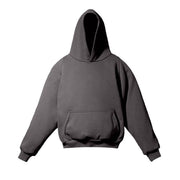 Yeezy Gap Engineered by Balenciaga Logo Shrunken Hoodie Dark Grey