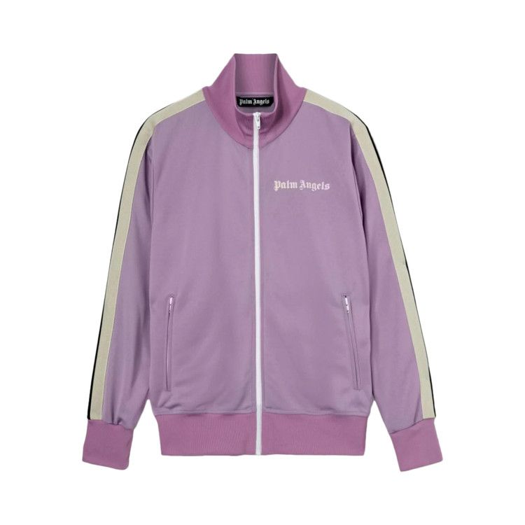 Palm Angels Classic Track Jacket Lilac/Off White