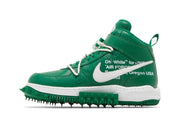 Air Force 1 Mid x Off White Pine Green