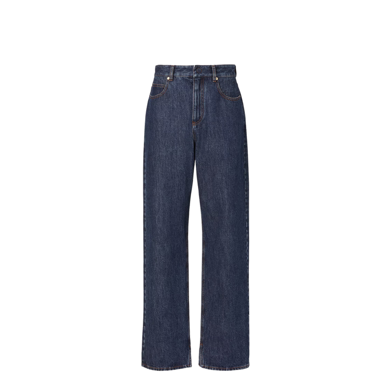 Long Jeans Denim Blue