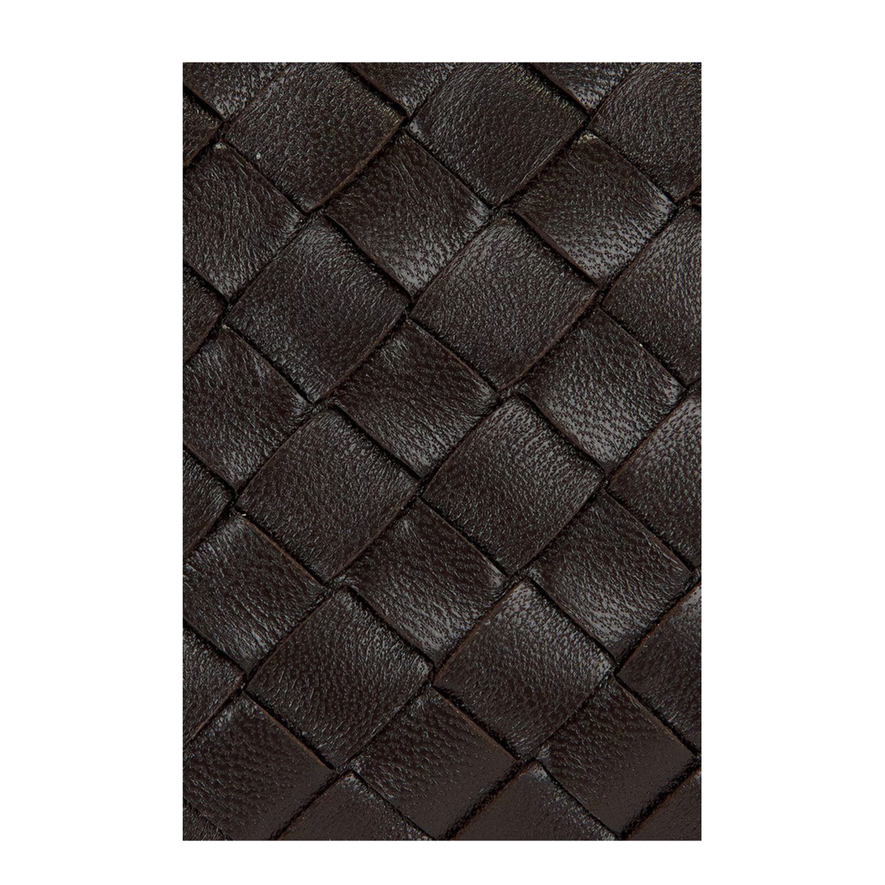 Concert Intrecciato Lambskin Pouch - Barolo