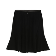 Flared Hem Skirt Black