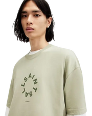 ALL SAINTS TIERRA SS CREW HERB GREEN