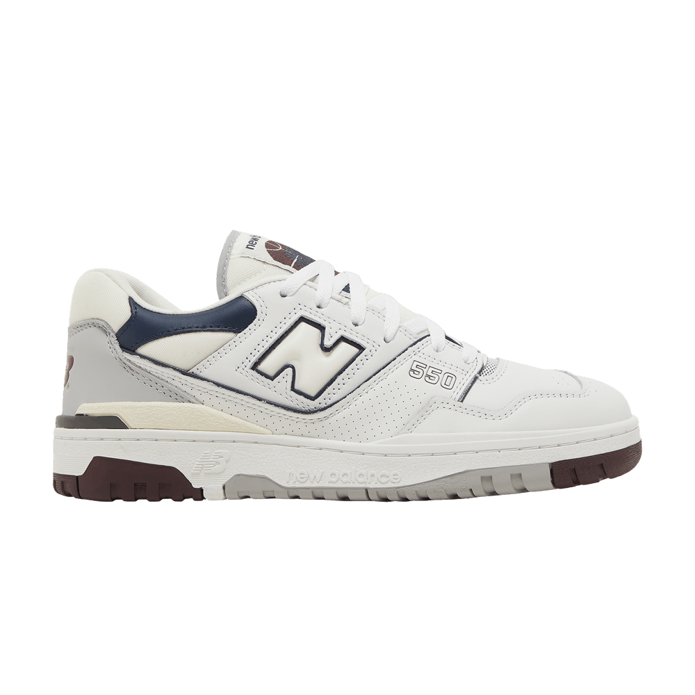 New Balance 550 White Indigo Burgundy