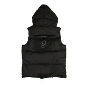 Moncler Kyle Gilet Logo Puffer Vest Black