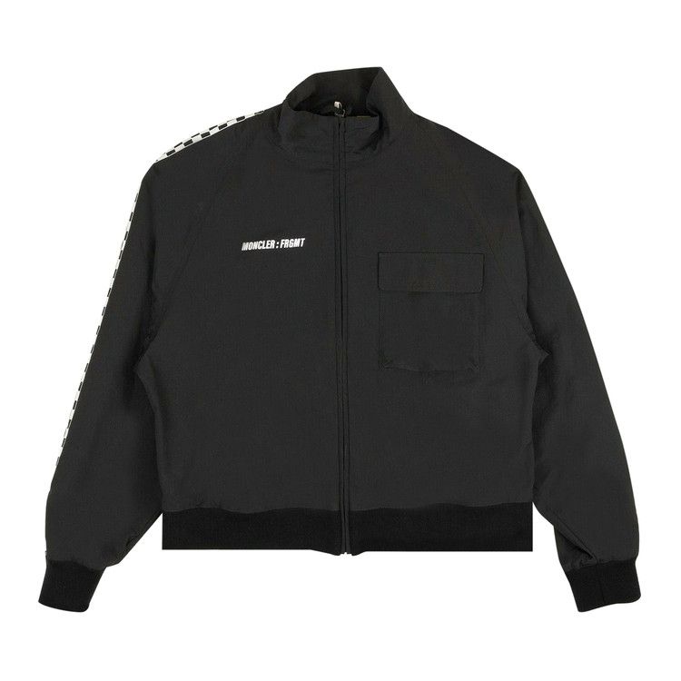 Moncler x Fragment Check Bomber Jacket Black