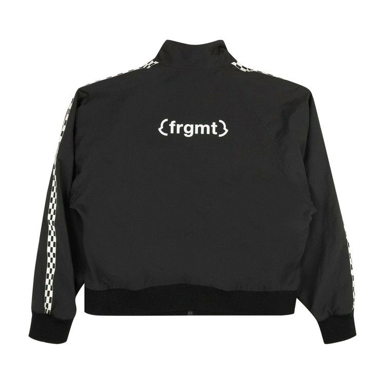 Moncler x Fragment Check Bomber Jacket Black