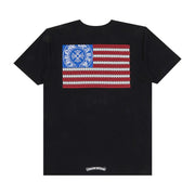 Chrome Hearts American Flag T-Shirt Black
