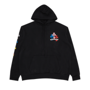 Chrome Hearts Cross Hoodie Black/Multicolor