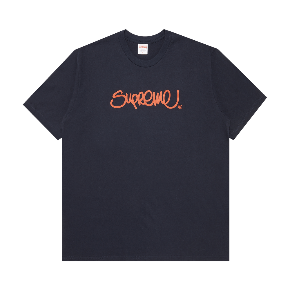 Supreme Handstyle T-Shirt Navy