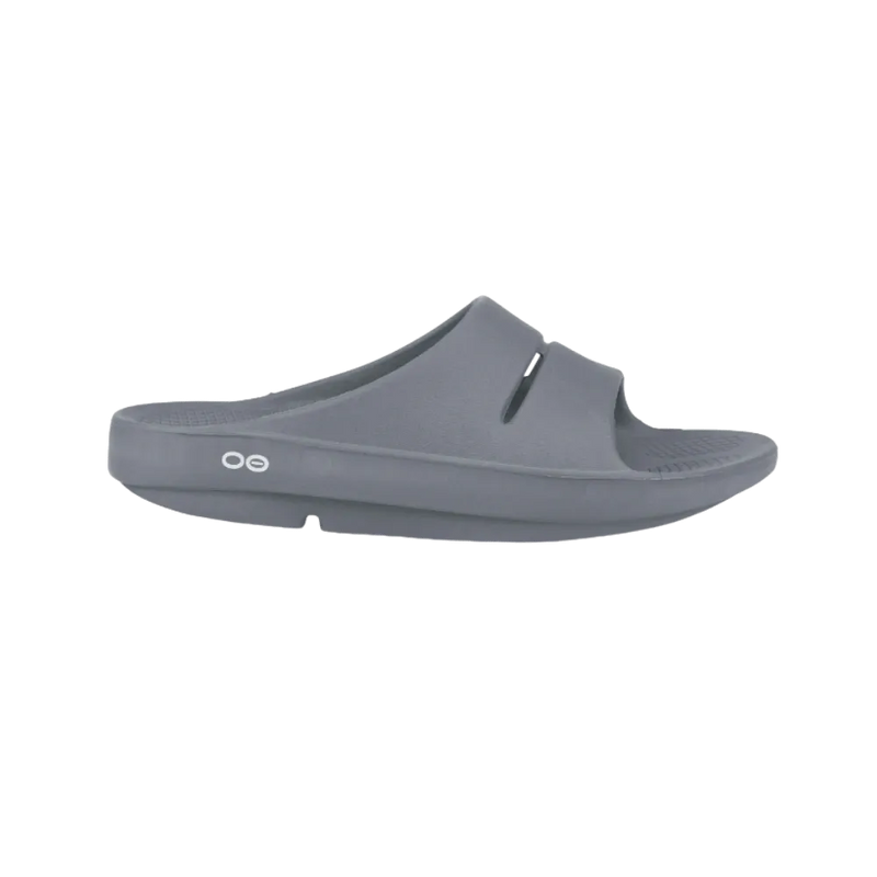 Oofos OOahh Slide Sandal Slate