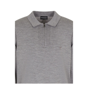 Polo-Shirt Collar Jumper in Pure Virgin Wool