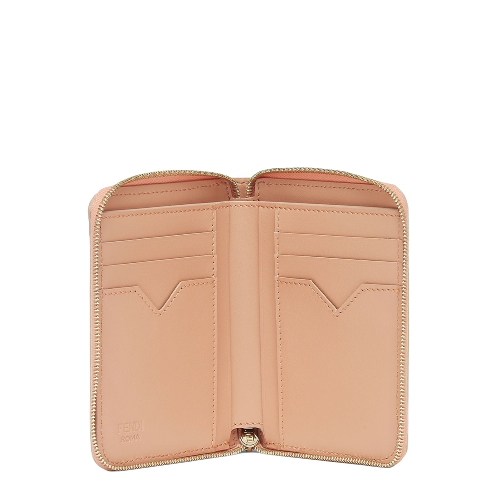 FF Diamonds Medium Wallets Leather Pink