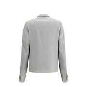 Jacket in Wool Grey