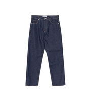 Indigo Blue Denim Straight Leg Jeans