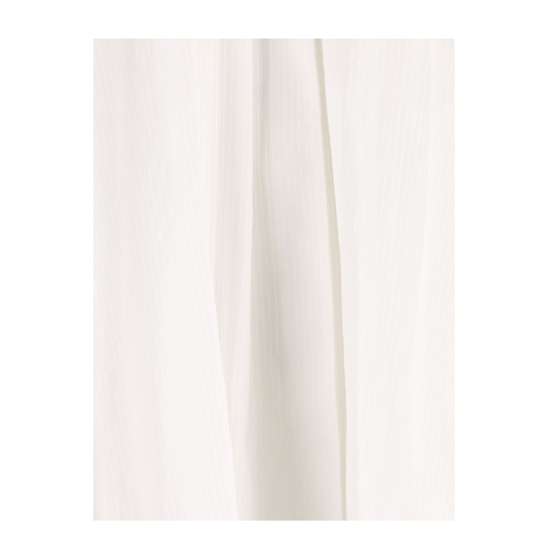 Draped Cotton Dress