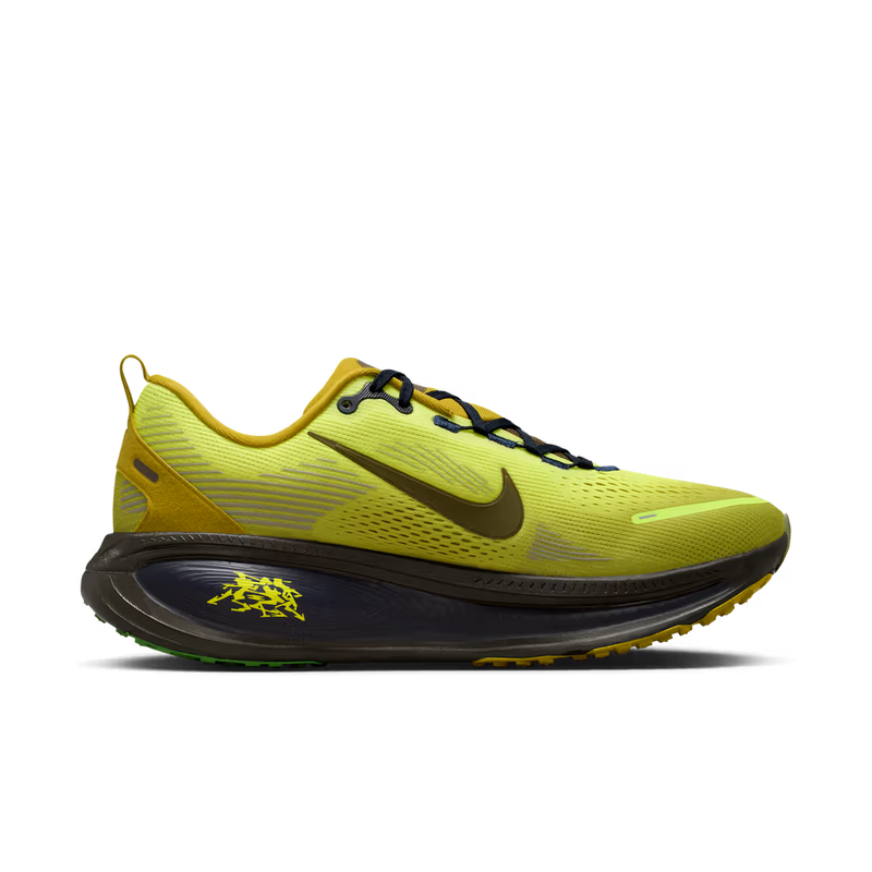 Nike Vomero 18 SE road running shoe Sonic Yellow/Peat Moss