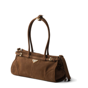 Bonnie Medium Leather Handbags - Cocoa Brown
