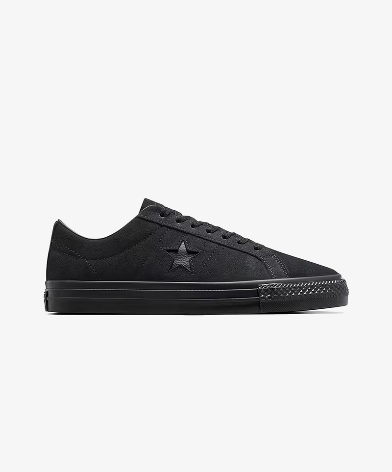 CONVERSE | CONS ONE STAR PRO CLASSIC SUEDE { BLACK