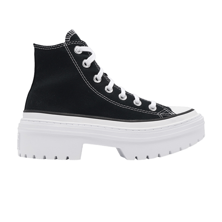 Wmns Chuck Taylor All Star Lugged Heel Platform High 'Black White'