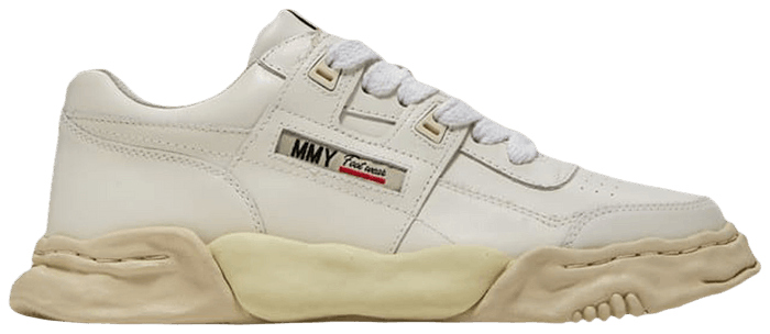 Maison Mihara Yasuhiro Parker OG Sole Paraffin Leather White