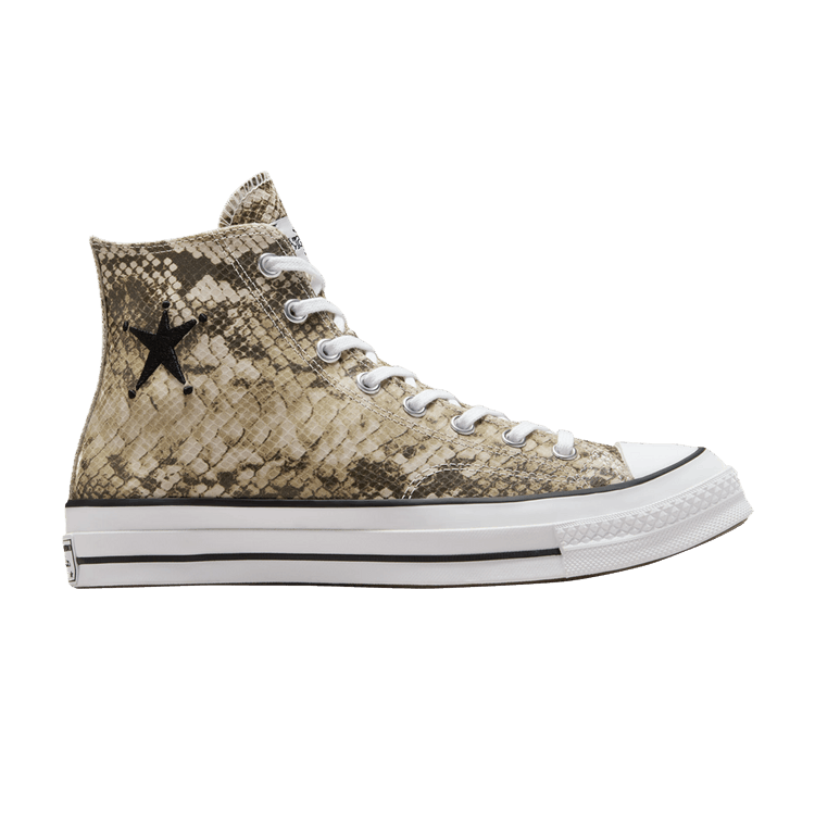 Stussy x Chuck 70 High Snakeskin