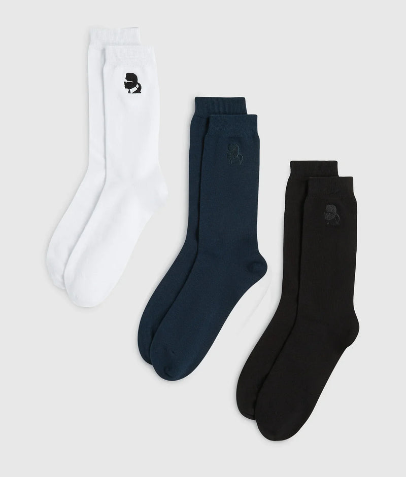 Karl Lagerfeld Kameo socks – 3 pack