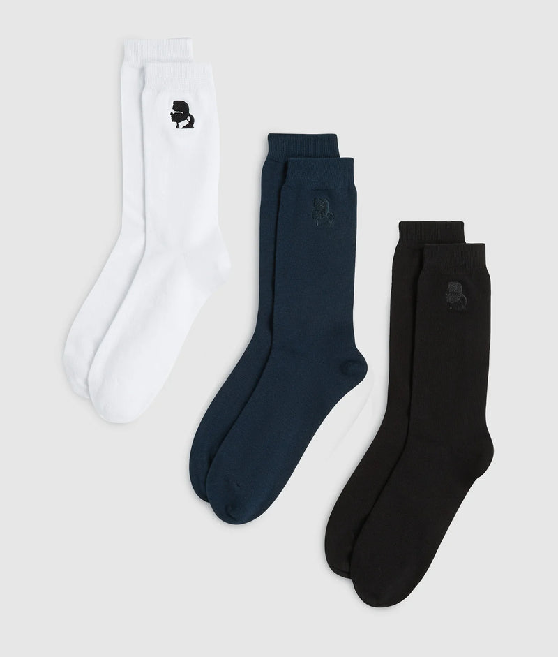 Karl Lagerfeld Kameo socks – 3 pack