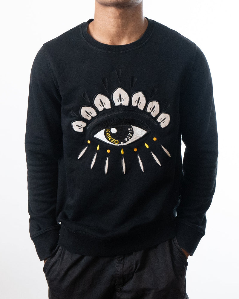 Kenzo All Over New Arrivals Eye Sweatshirt (XL)