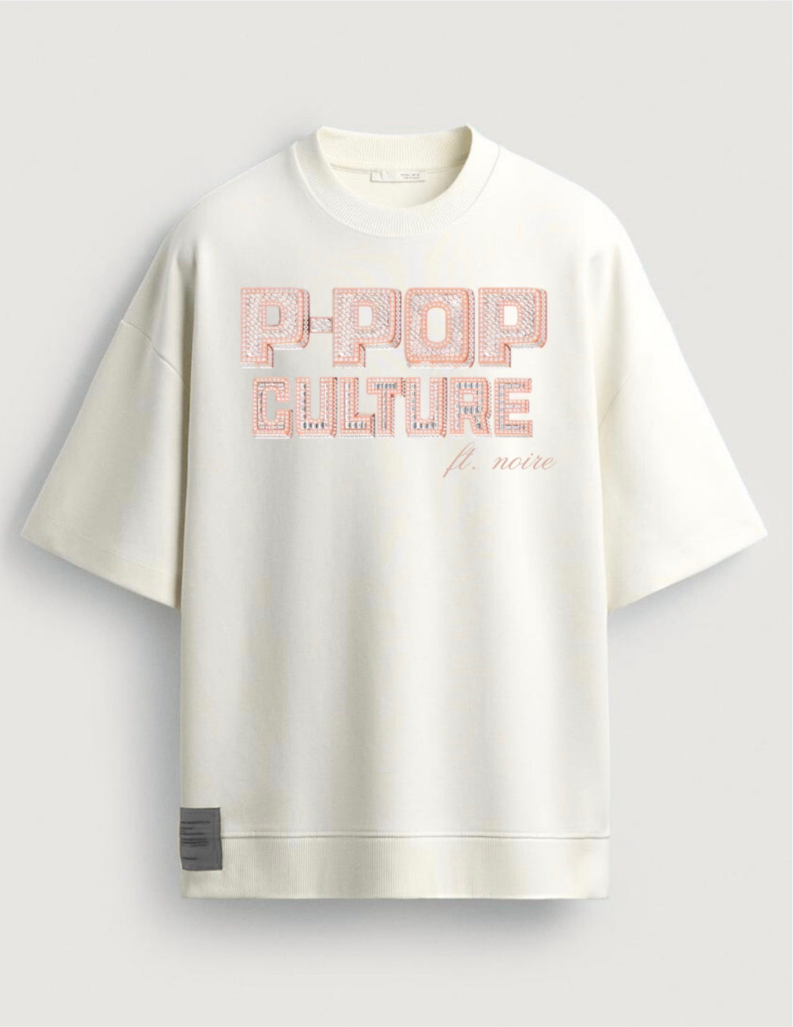 STONED PRINT P-POP CULTURE T-SHIRT
