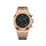SEIKO MOD Royal Seikoak Rosegold Black Chrono