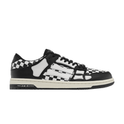 Amiri Skel Top Low Checkered - Black White