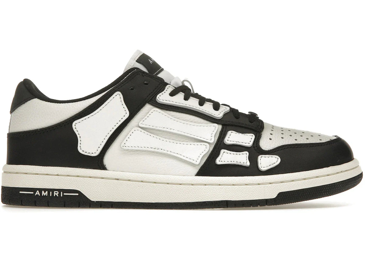 Amiri Skel Top Low Black White