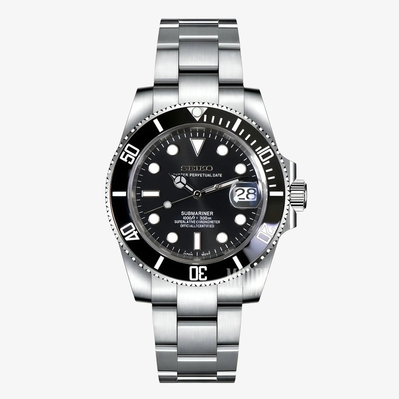 Seikomariner Steel Black