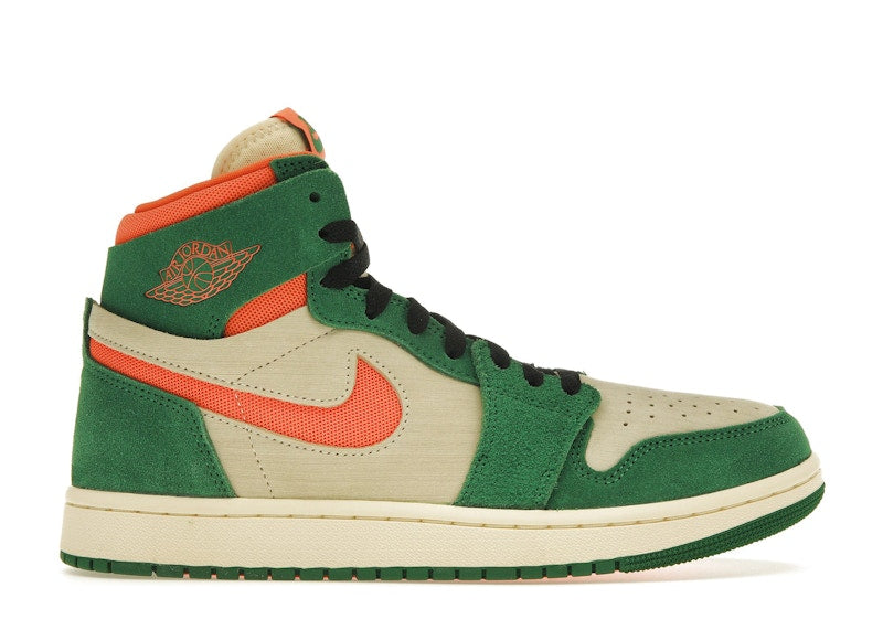Jordan 1 High Zoom Air Cmft 2 Pine Green Orange Blaze (Women'S)