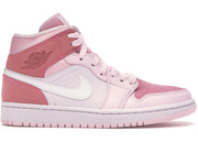 Jordan 1 Mid Digital Pink Womens