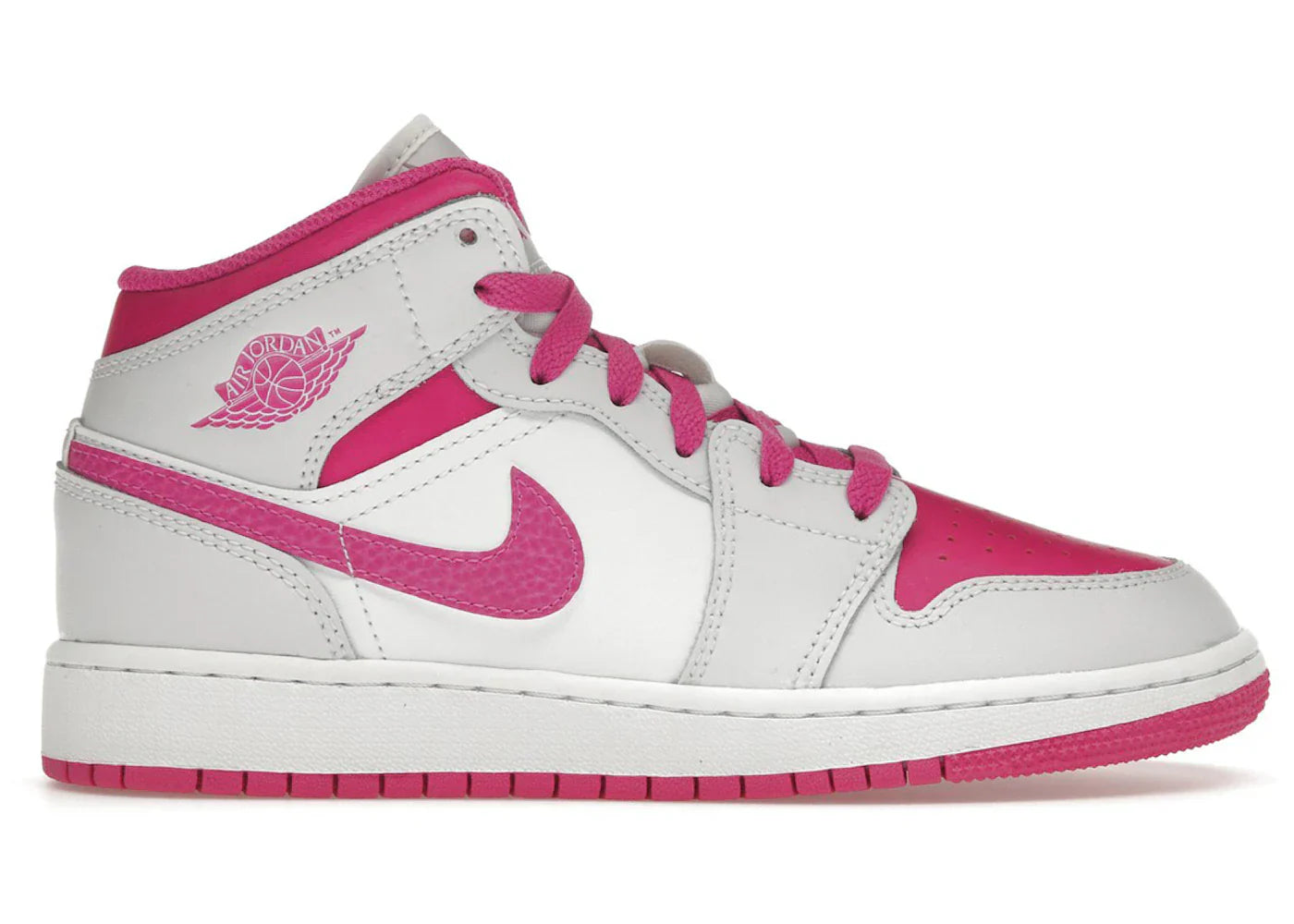 Jordan 1 Mid Fire Pink GS