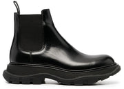 Alexander Mcqueen Chunky Sole Chelsea Boots Black (Women'S)