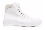Alexander McQueen Wmns Deck Lace-Up Plimsoll 'Optic White'