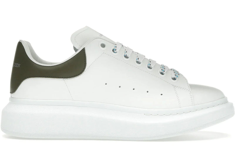 Alexander Mcqueen Oversized White Khaki