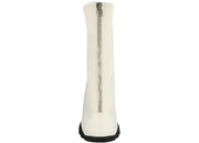 Alexander Mcqueen Slim Tread Boot White Black (Women'S)