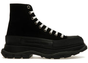Alexander Mcqueen Tread Slick Boot Black Black White
