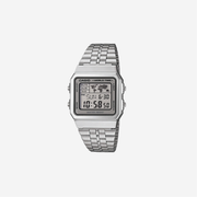 Casio A500WA-7 Classic Digital Display Quartz Silver Watch