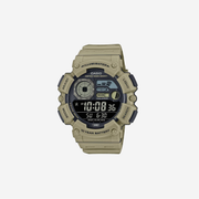 Casio WS1500H Series / Digital Watch / 100M WR / Dual Time / Countdown Timer / LED Light / Moon Phase / Fishing Mode / Auto Calendar / Multi Alarms / 1/100 SEC Stopwatch