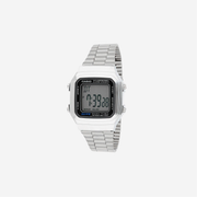 Casio Vintage A178WA-1A Silver Stainless-Steel with Grey Dial Quartz Watch