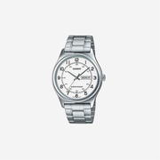 Casio MTP-V006D-7BUDF White Dial Stainless Steel Watch