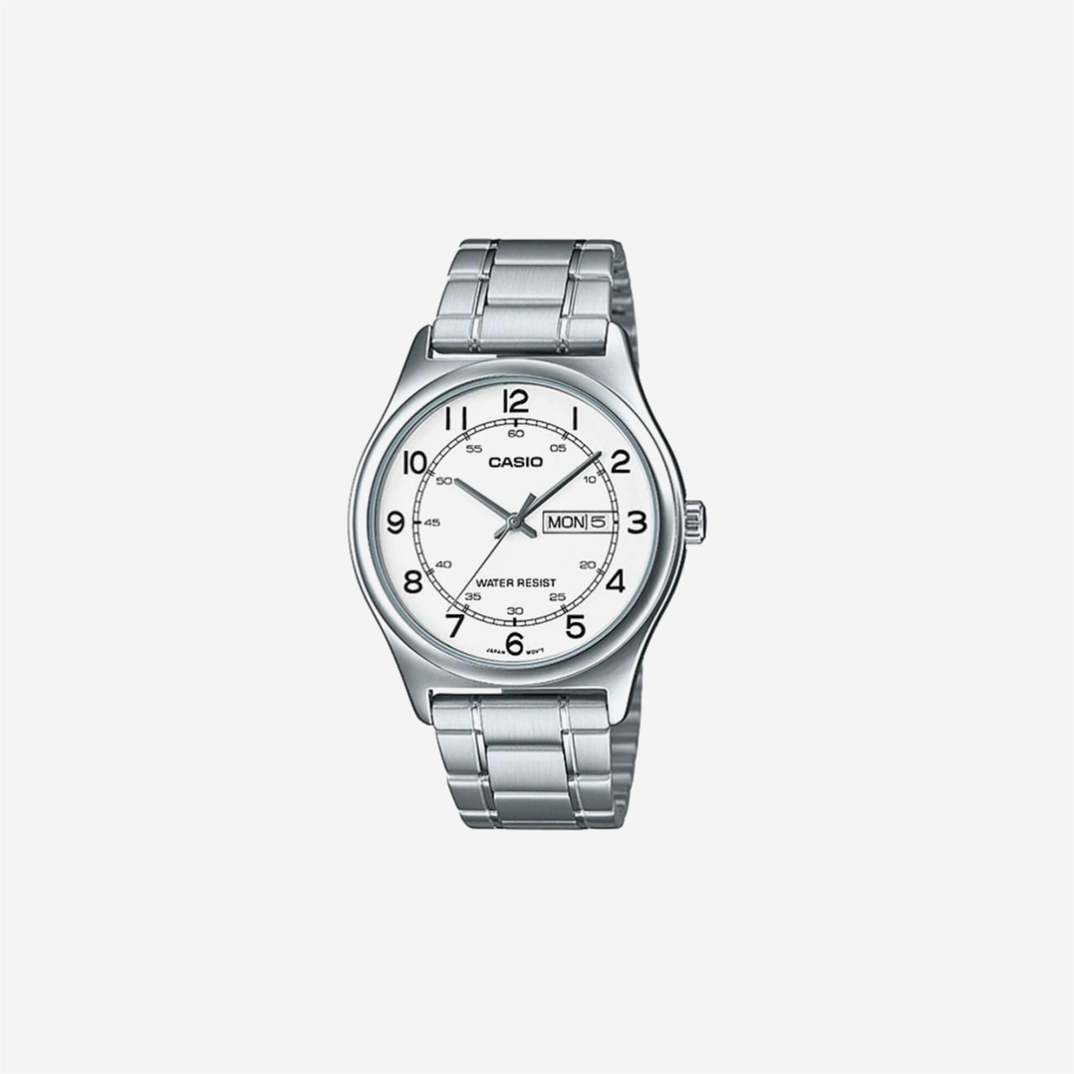 Casio MTP-V006D-7BUDF White Dial Stainless Steel Watch