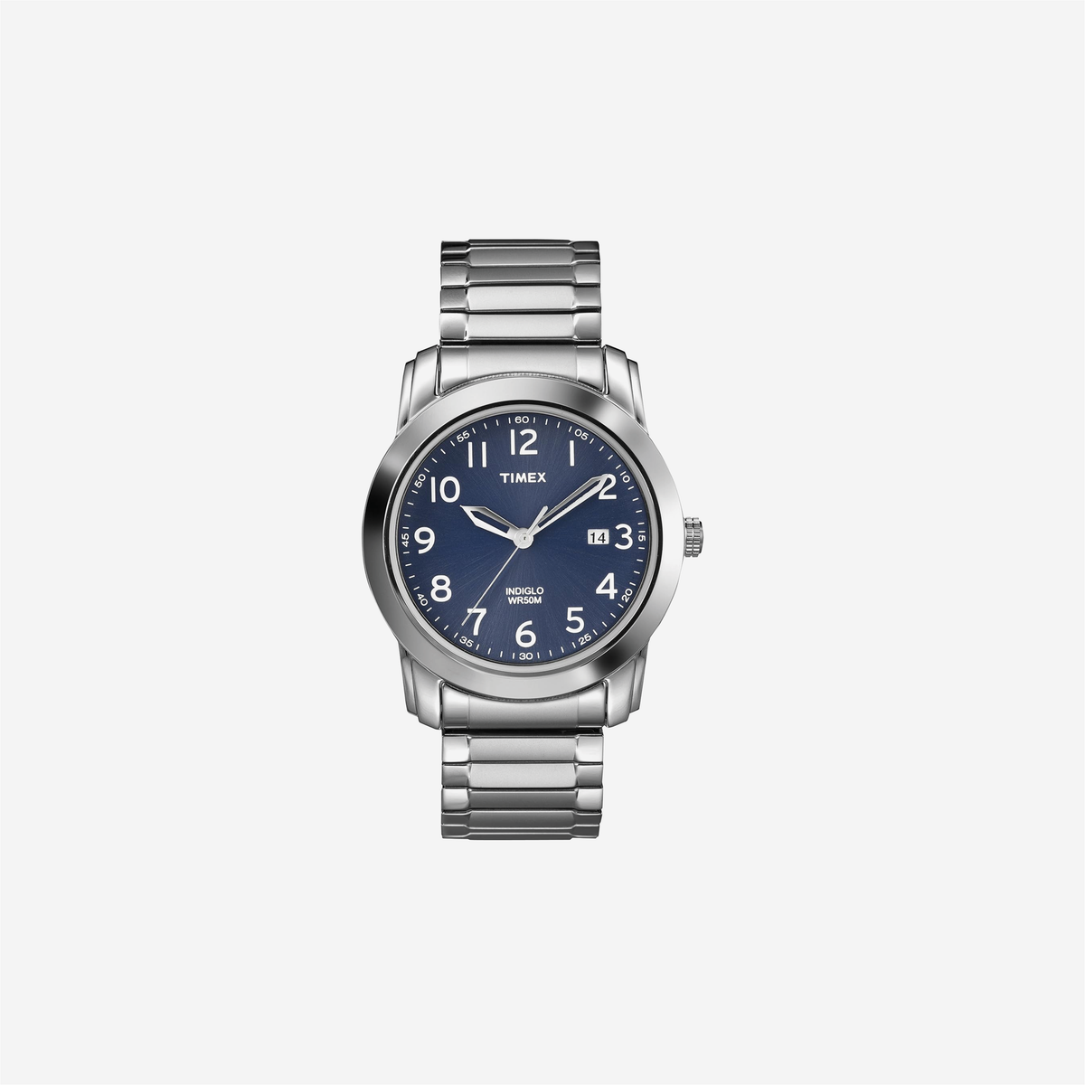 Casio Highland Street Stainless Steel Expansion Band Watch