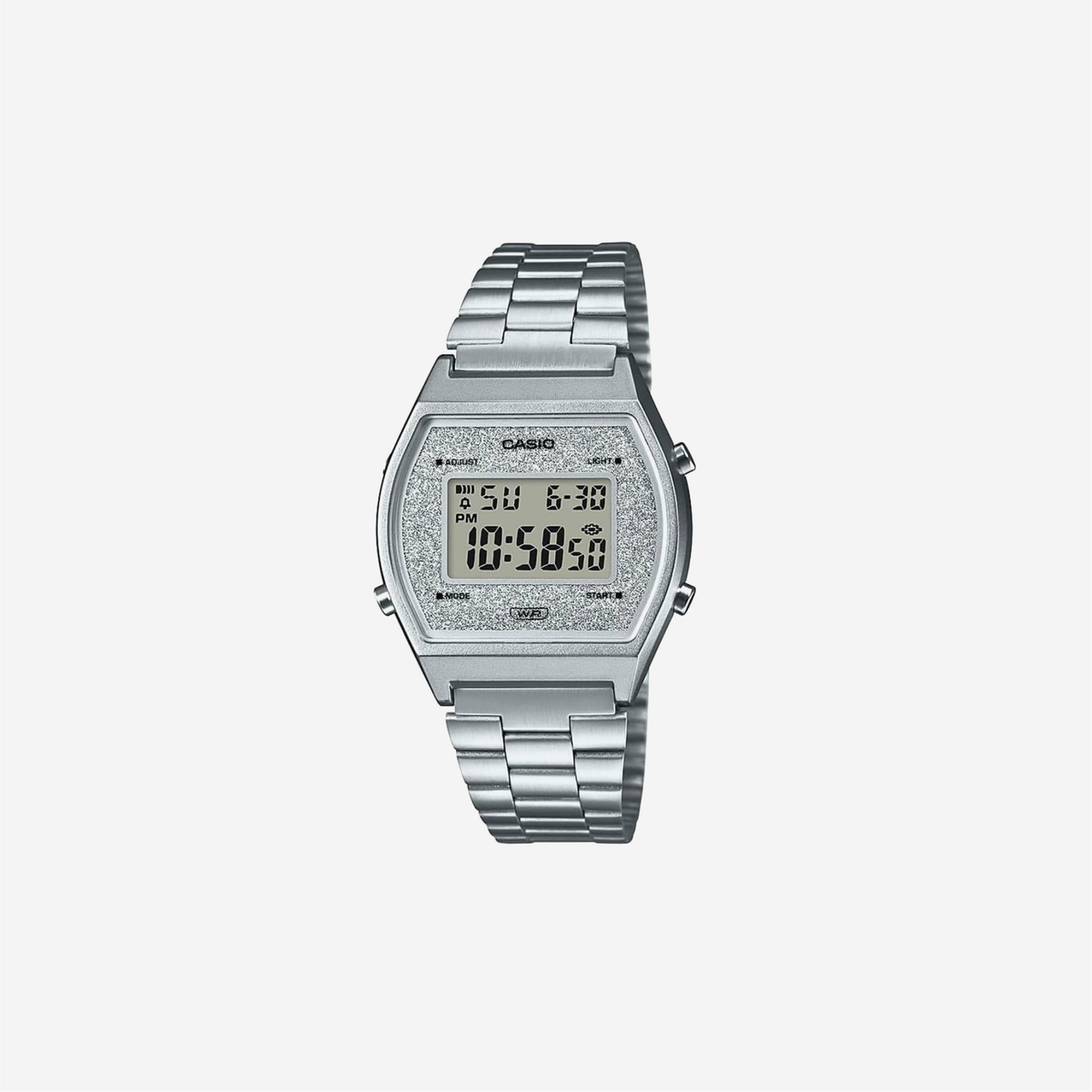 Casio B640WDG-7DF Digital Quartz Silver Stainless Steel Unisex Watch